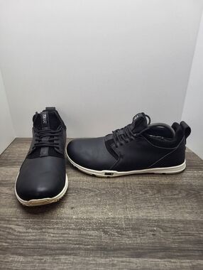 TRUE Linkswear OG Tour Classic Black Grain Leather Golf Shoe Men's Size 10.5